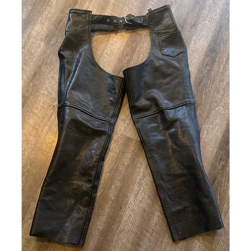 Leather Gallery Chaps XL Black
